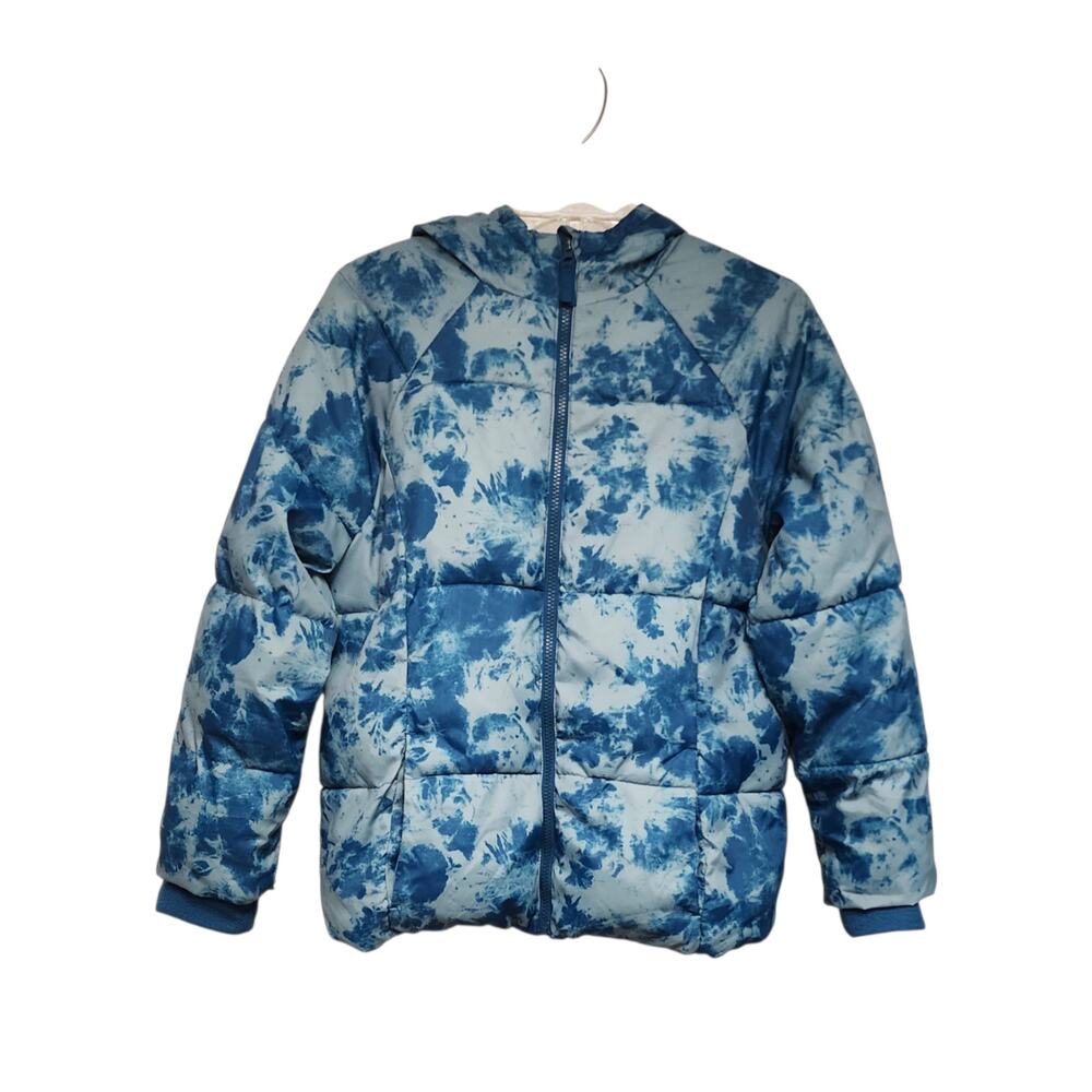 Swiss Tech Teal Big Kids Boys Girls Puffer Long Sleeve Winter Jacket Sz XXL(18)